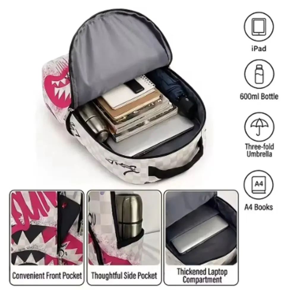 Rayground Spray Painted Looking Backpack